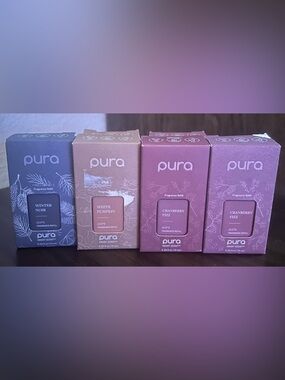 Pura White Pumpkin, Winter Noir & Cranberry Fizz fragrance refills!